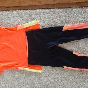 Under armour work out outfit